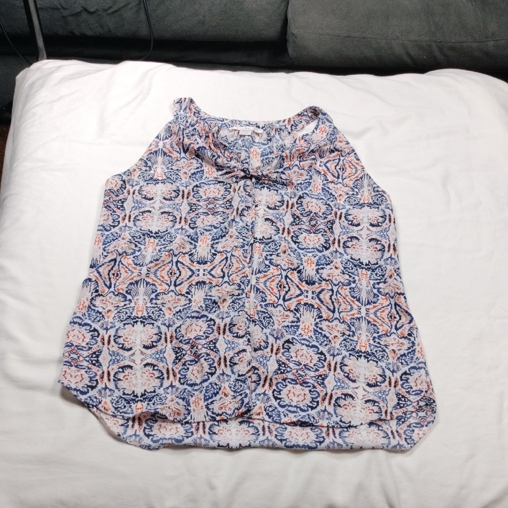 C & E Womens Sleeveless Top Size Large